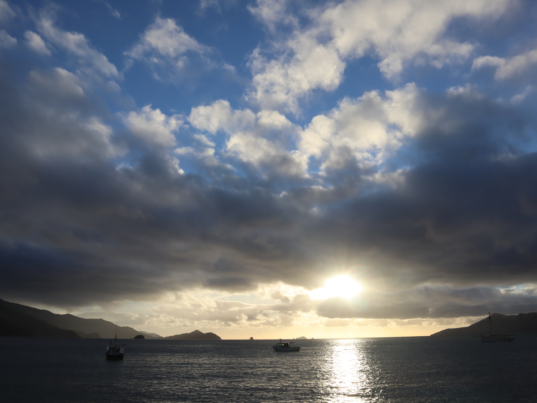 All of the first morning sunrise
